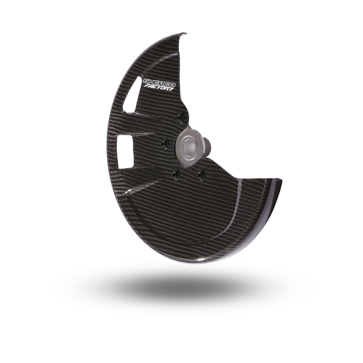 Sherco Carbon Front Disk Guard KYB/EXPLOR - 2019 Onwards - Sherco Racing Parts